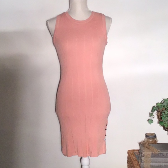 Guess Dresses & Skirts - Guess light pink fit bodycon dress - s